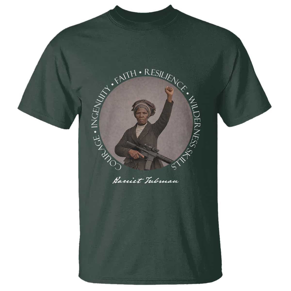 Harriet Tubman Leadership T Shirt Feminist History Gift