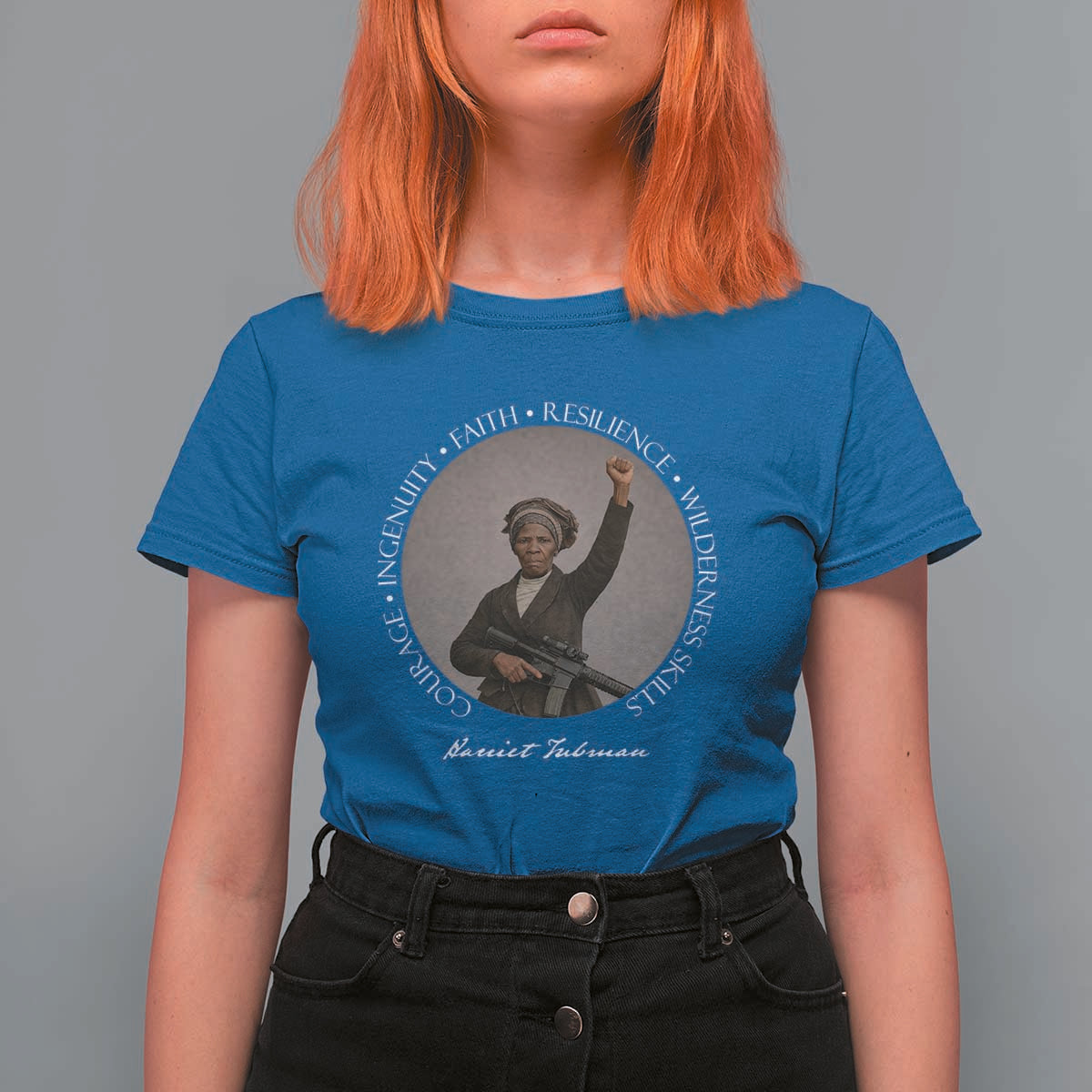 Harriet Tubman Leadership T Shirt For Women Feminist History Gift