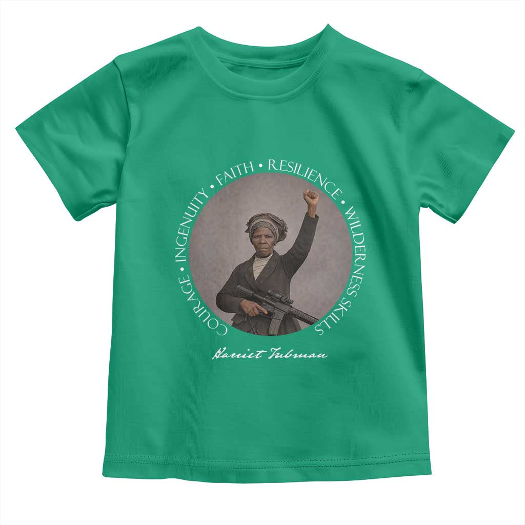Harriet Tubman Leadership Toddler T Shirt Feminist History Gift
