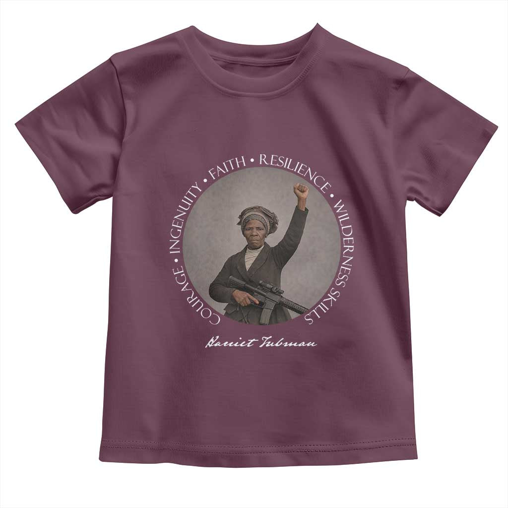 Harriet Tubman Leadership Toddler T Shirt Feminist History Gift