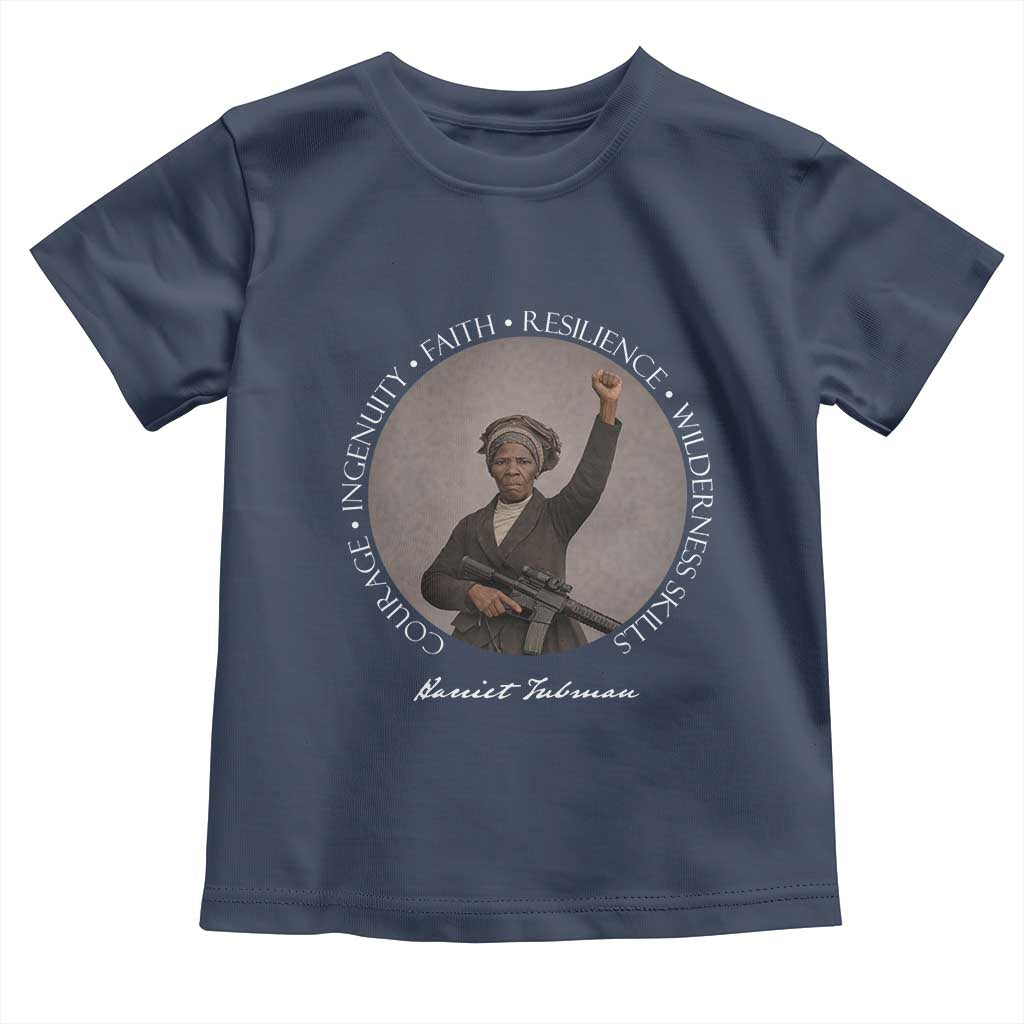 Harriet Tubman Leadership Toddler T Shirt Feminist History Gift