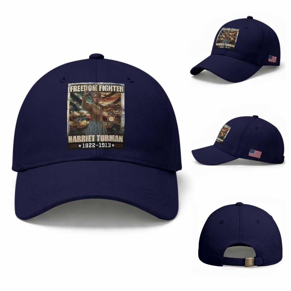 Harriet Tubman Baseball Cap Black History African American Leader Gift