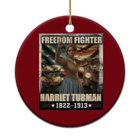 Harriet Tubman Ceramic Ornament Black History African American Leader Gift