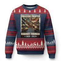 Harriet Tubman Ugly Christmas Sweater Black History African American Leader Gift