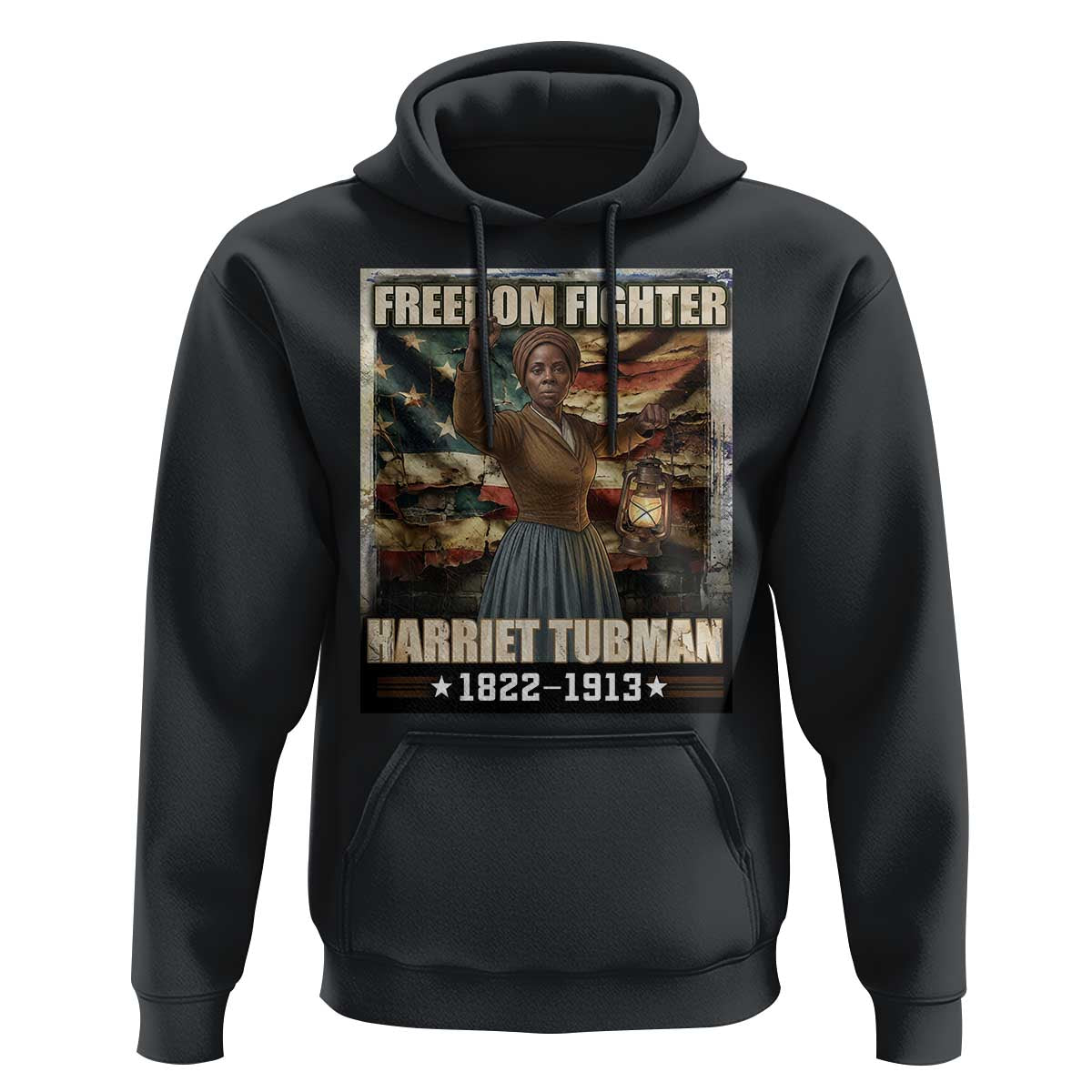 Harriet Tubman Hoodie Black History African American Leader Gift