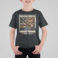 Harriet Tubman T Shirt For Kid Black History African American Leader Gift