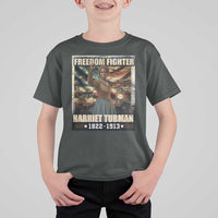 Harriet Tubman T Shirt For Kid Black History African American Leader Gift