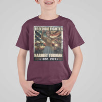 Harriet Tubman T Shirt For Kid Black History African American Leader Gift