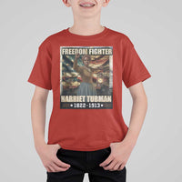 Harriet Tubman T Shirt For Kid Black History African American Leader Gift