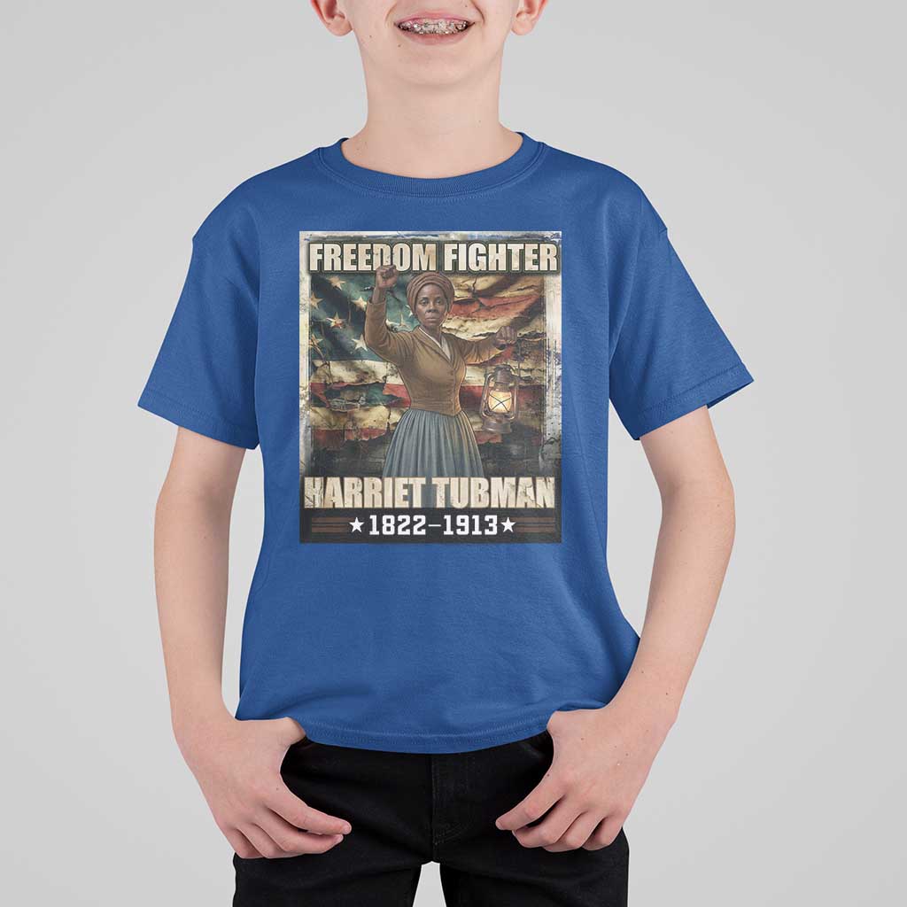 Harriet Tubman T Shirt For Kid Black History African American Leader Gift