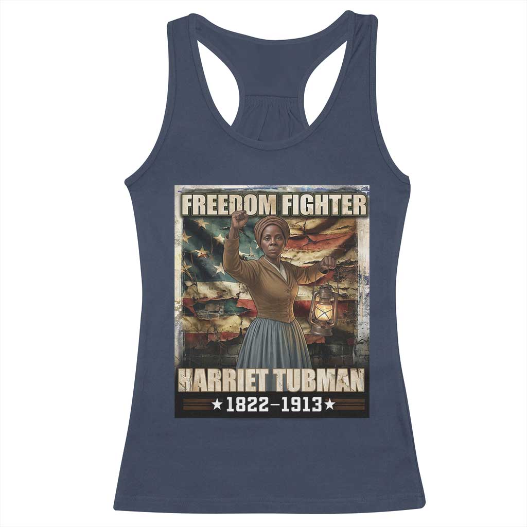 Harriet Tubman Racerback Tank Top Black History African American Leader Gift