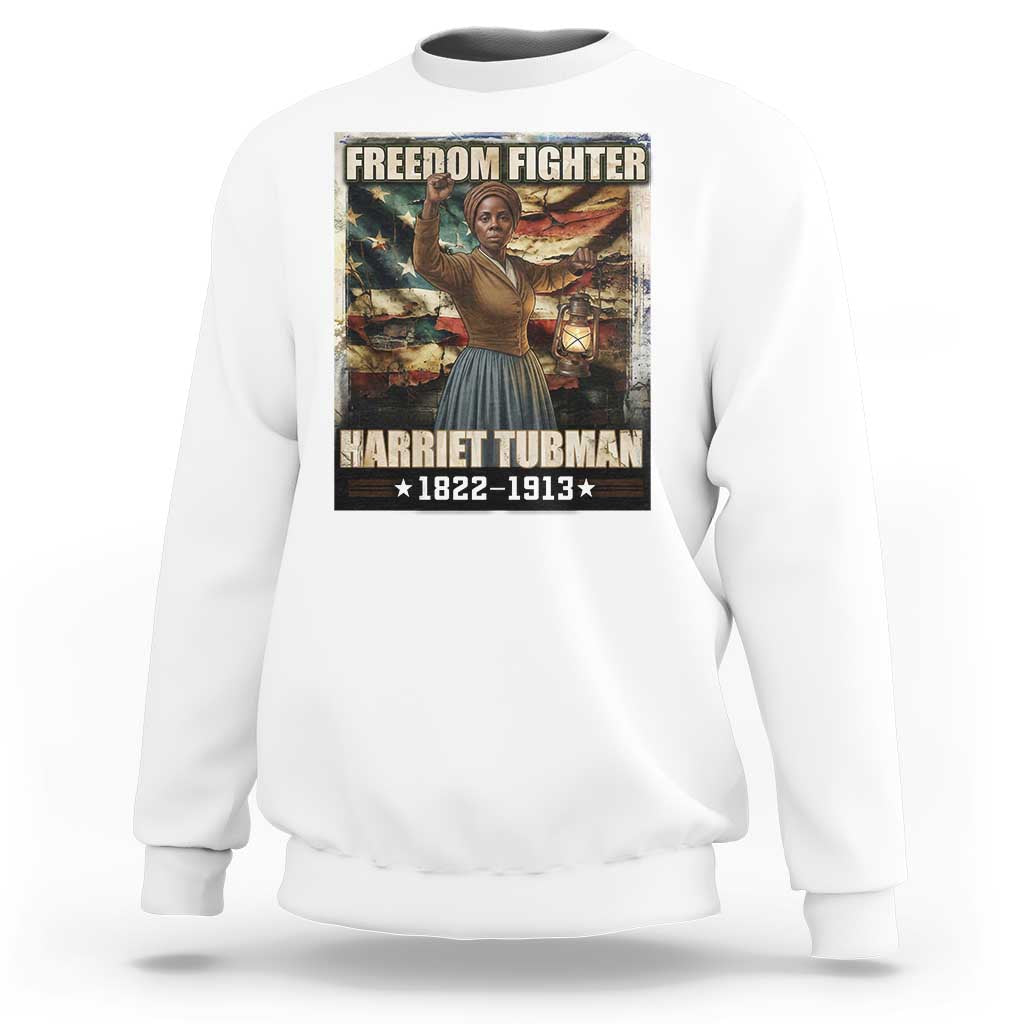 Harriet Tubman Sweatshirt Black History African American Leader Gift