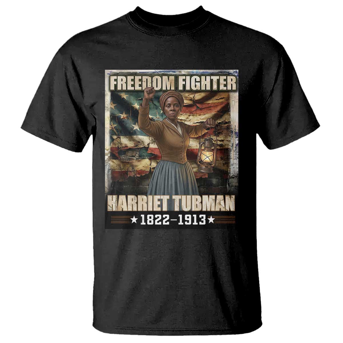 Harriet Tubman T Shirt Black History African American Leader Gift