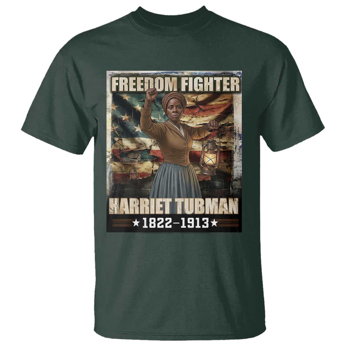 Harriet Tubman T Shirt Black History African American Leader Gift