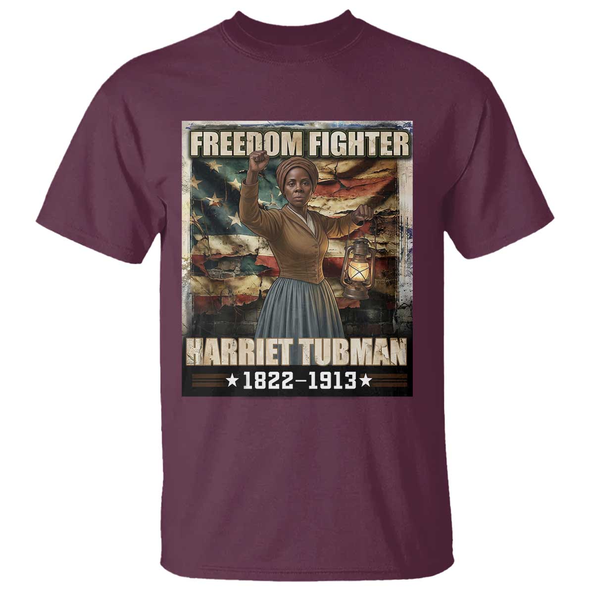 Harriet Tubman T Shirt Black History African American Leader Gift