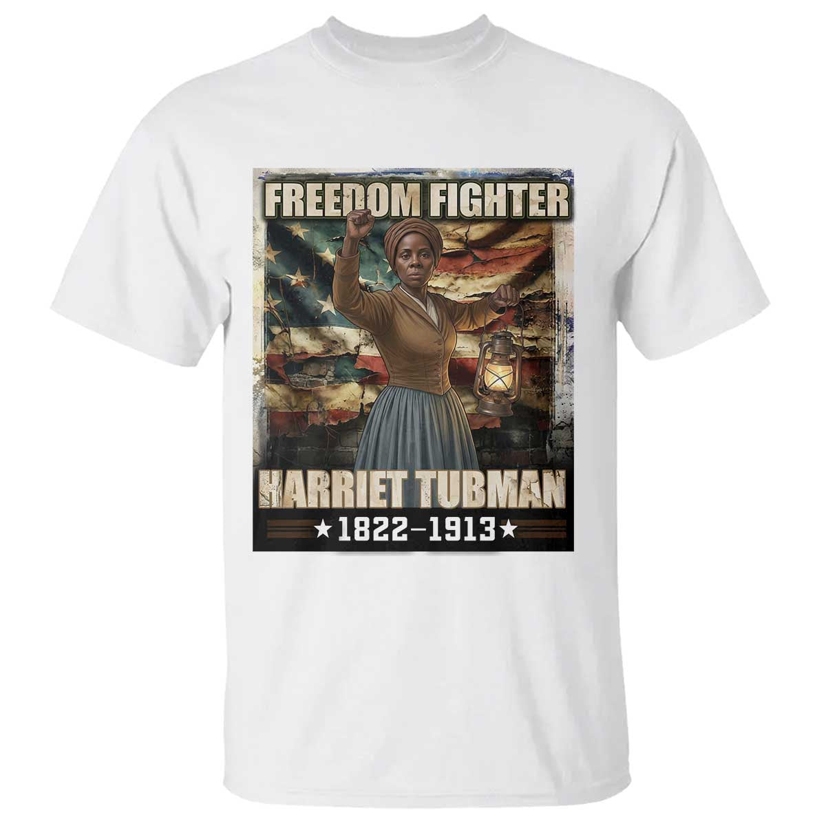 Harriet Tubman T Shirt Black History African American Leader Gift