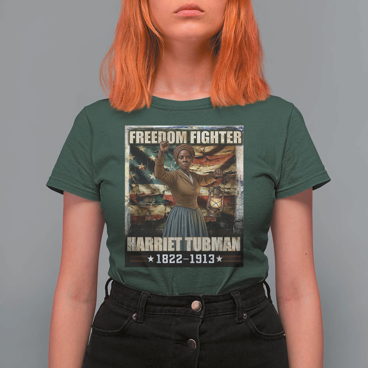 Harriet Tubman T Shirt For Women Black History African American Leader Gift