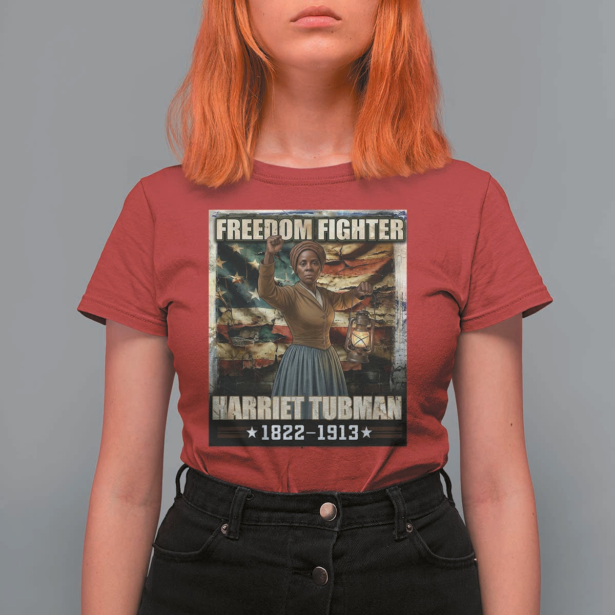 Harriet Tubman T Shirt For Women Black History African American Leader Gift