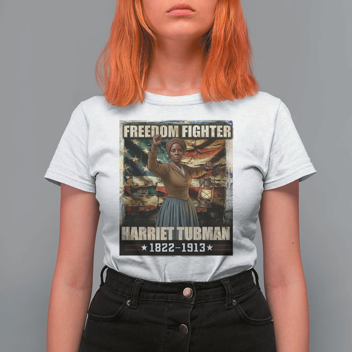 Harriet Tubman T Shirt For Women Black History African American Leader Gift