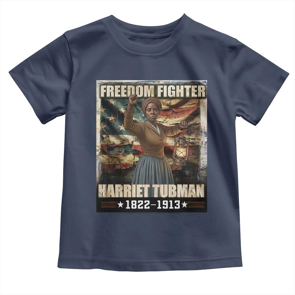 Harriet Tubman Toddler T Shirt Black History African American Leader Gift