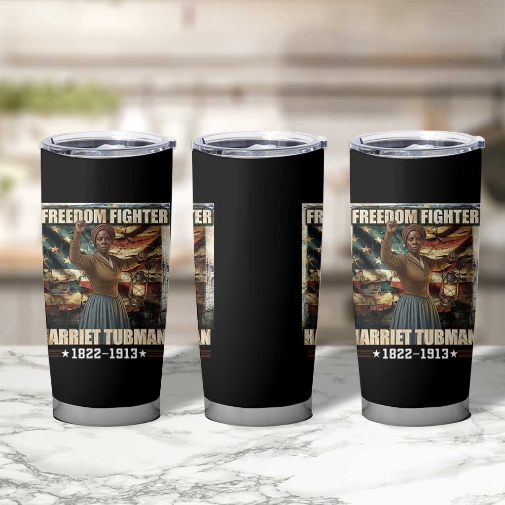 Harriet Tubman Tumbler Cup Black History African American Leader Gift