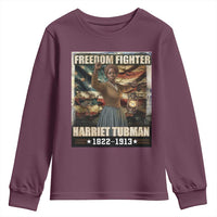 Harriet Tubman Youth Sweatshirt Black History African American Leader Gift
