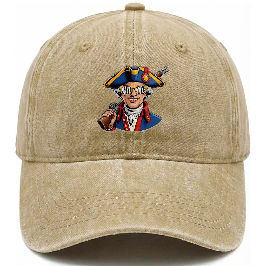 Proud Maye Lover Washed Cotton Baseball Cap Football Fan Supporter