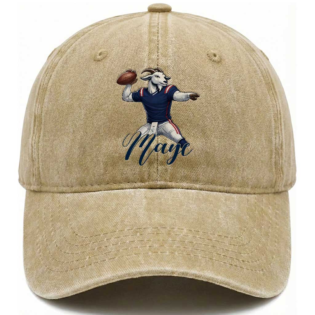 Dedicated Maye Lover Washed Cotton Baseball Cap Football Fan Supporter