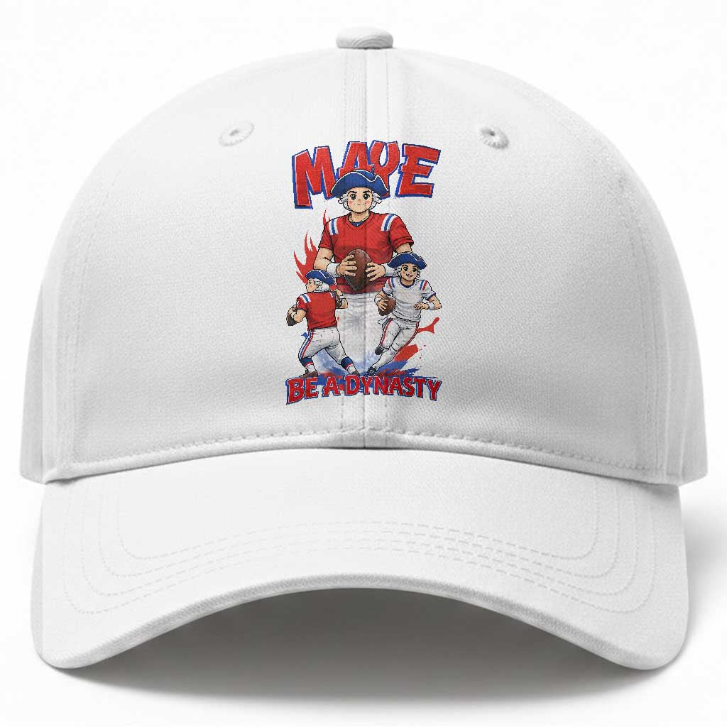 Maye Be A Dynasty Baseball Cap Funny QB Football Fan