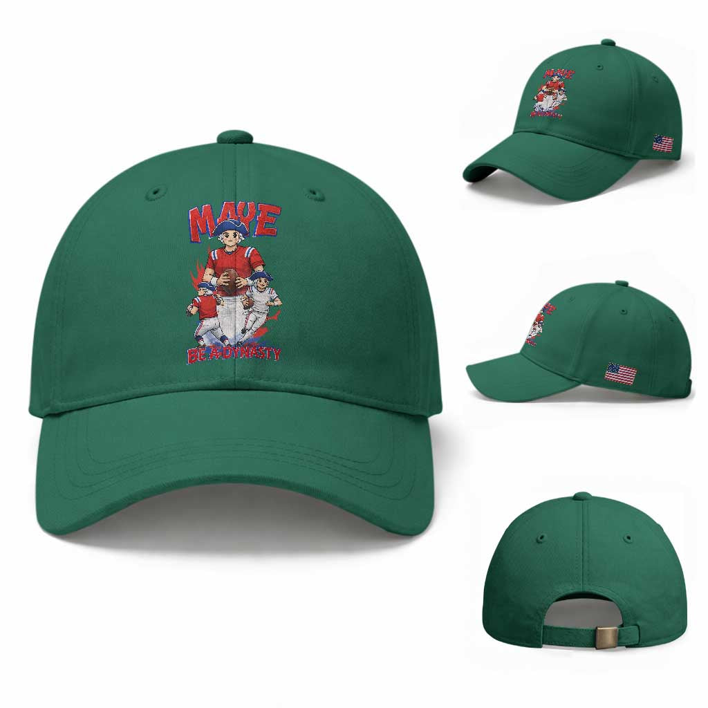 Maye Be A Dynasty Baseball Cap Funny QB Football Fan