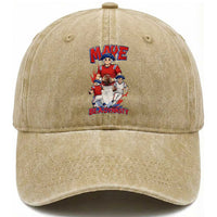 Maye Be A Dynasty Washed Cotton Baseball Cap Funny QB Football Fan