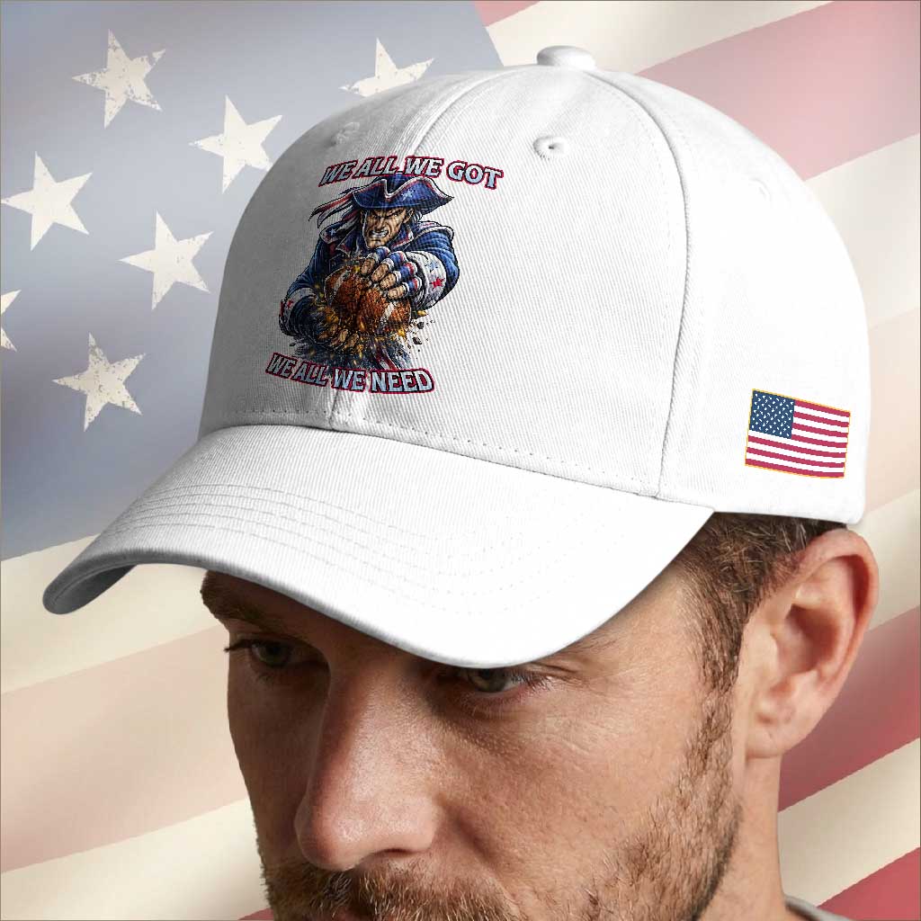 We All We Got We All We Need Baseball Cap Football Fan
