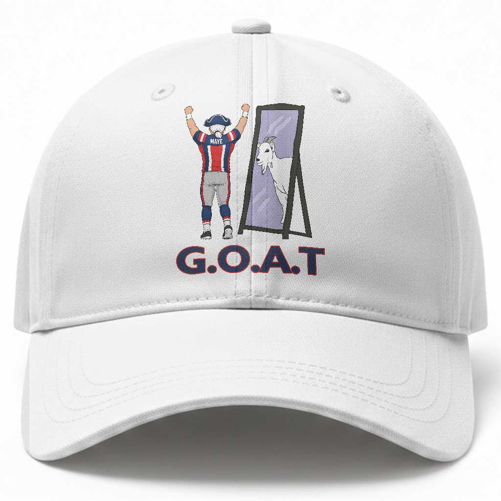 Number Ten Mirror Goat Baseball Cap Football Lover Gift