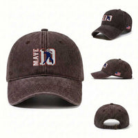 Maye Lover Washed Cotton Baseball Cap QB 10 Player Fan