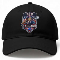 Red Blue White Sport Fan Baseball Cap Football Lover Gift