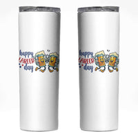 Happy Labeer Day Skinny Tumbler Funny Labor Day Beer Union Worker Humor