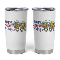 Happy Labeer Day Tumbler Cup Funny Labor Day Beer Union Worker Humor