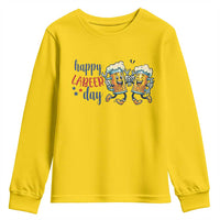 Happy Labeer Day Youth Sweatshirt Funny Labor Day Beer Union Worker Humor