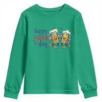Happy Labeer Day Youth Sweatshirt Funny Labor Day Beer Union Worker Humor