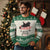 I Am Not Lazy I Am Waiting For Inspiration To Hit You Ugly Christmas Sweater Black Lazy Cat - Wonder Print Shop