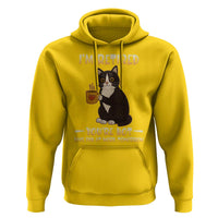 Funny I Am Retired You Are Not Have Fun At Work Tomorrow Hoodie Black Cat - Wonder Print Shop