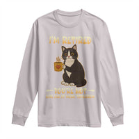 Funny I Am Retired You Are Not Have Fun At Work Tomorrow Long Sleeve Shirt Black Cat - Wonder Print Shop