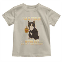 Funny I Am Retired You Are Not Have Fun At Work Tomorrow Toddler T Shirt Black Cat - Wonder Print Shop