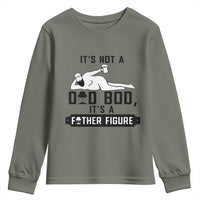 Funny Dad Youth Sweatshirt It Is Not A Dad Bod It Is A Father Figure - Wonder Print Shop