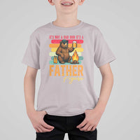 Funny Bear Dad T Shirt For Kid It Is Not A Dad Bod It Is A Father Figure - Wonder Print Shop