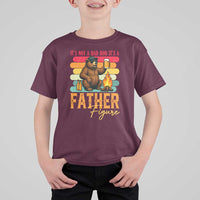 Funny Bear Dad T Shirt For Kid It Is Not A Dad Bod It Is A Father Figure - Wonder Print Shop