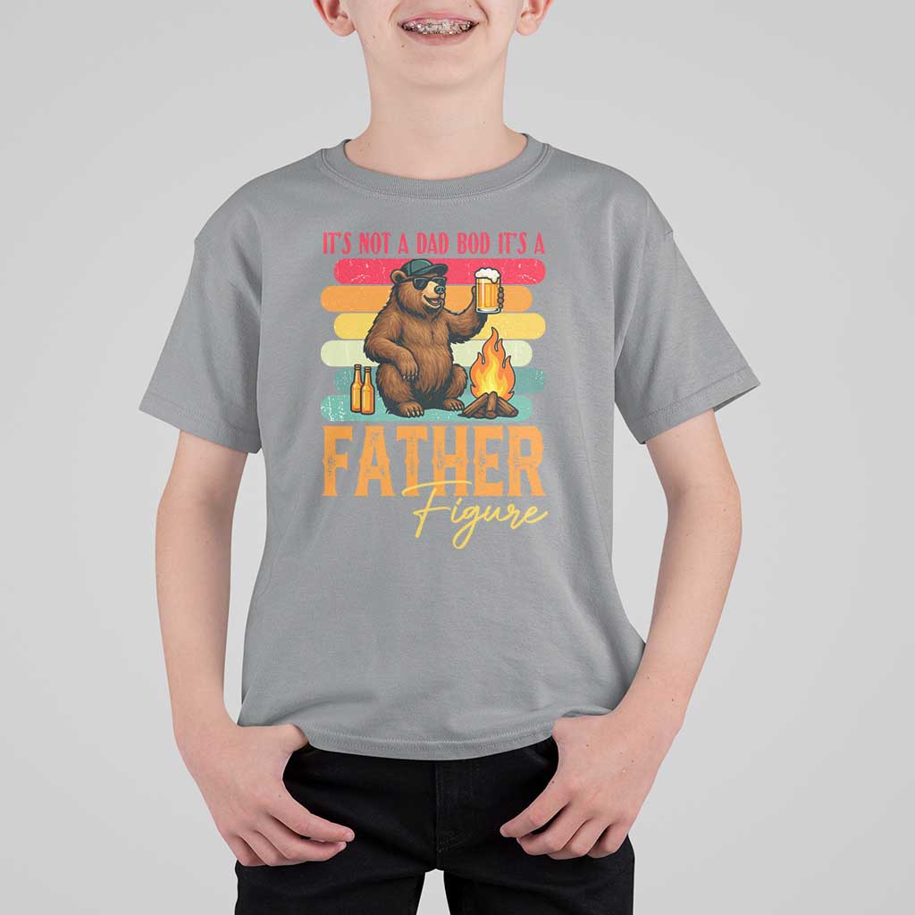 Funny Bear Dad T Shirt For Kid It Is Not A Dad Bod It Is A Father Figure - Wonder Print Shop