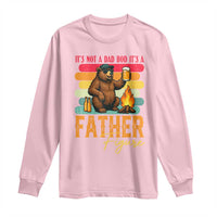 Funny Bear Dad Long Sleeve Shirt It Is Not A Dad Bod It Is A Father Figure - Wonder Print Shop