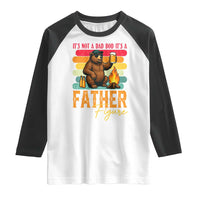 Funny Bear Dad Raglan Shirt It Is Not A Dad Bod It Is A Father Figure - Wonder Print Shop