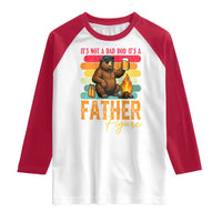 Funny Bear Dad Raglan Shirt It Is Not A Dad Bod It Is A Father Figure - Wonder Print Shop